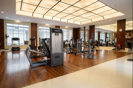 Apartamento para alugar com 60m², 1 quarto e 1 vaga Apartamento para alugar com 60m², 1 quarto e 1 vagaÁrea comum - Academia