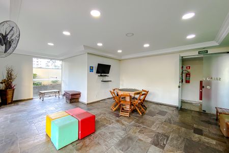 Apartamento para alugar com 68m², 2 quartos e 1 vagaÁrea comum - Salão de festas