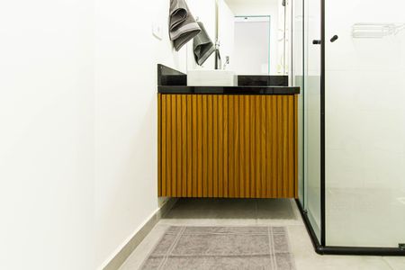 Studio para alugar com 29m², 1 quarto e sem vaga Studio para alugar com 29m², 1 quarto e sem vagaBanheiro