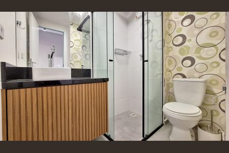 Apartamento para alugar com 26m², 1 quarto e sem vagaBanheiro social