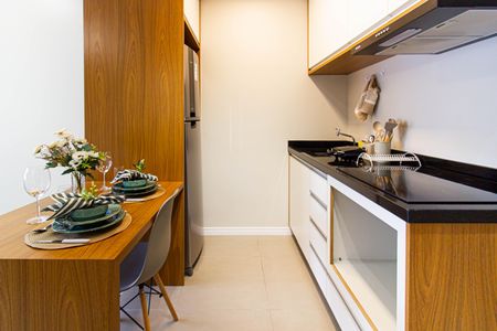 Studio para alugar com 29m², 1 quarto e sem vaga Studio para alugar com 29m², 1 quarto e sem vagaCozinha