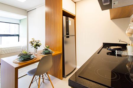 Studio para alugar com 29m², 1 quarto e sem vaga Studio para alugar com 29m², 1 quarto e sem vagaCozinha