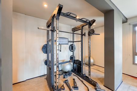 Apartamento para alugar com 22m², 1 quarto e sem vaga Apartamento para alugar com 22m², 1 quarto e sem vagaÁrea comum - Academia