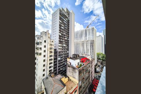 Vista do Quarto de kitnet/studio à venda com 1 quarto, 15m² em República, São Paulo