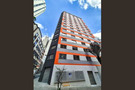 Fachada do Prédio  de kitnet/studio à venda com 1 quarto, 15m² em República, São Paulo