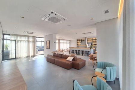 Área comum de kitnet/studio para alugar com 1 quarto, 28m² em Pompeia, São Paulo