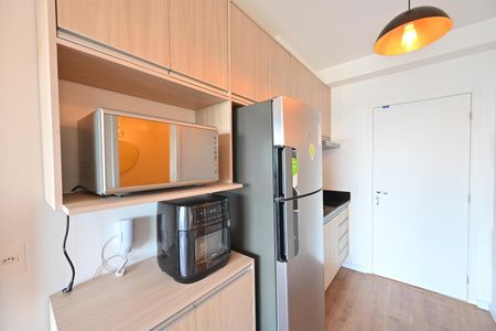 Studio para alugar com 25m², 1 quarto e sem vaga Studio para alugar com 25m², 1 quarto e sem vagaCozinha