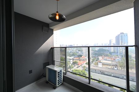 Varanda  de kitnet/studio para alugar com 1 quarto, 25m² em Vila Clementino, São Paulo
