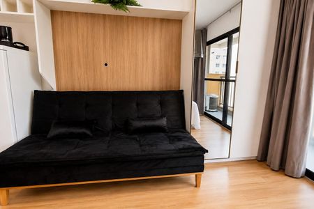 Studio para alugar com 25m², 1 quarto e sem vagaDormitório
