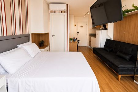 Studio para alugar com 25m², 1 quarto e sem vagaDormitório