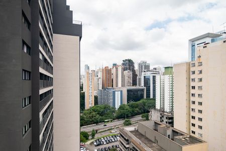 Studio para alugar com 25m², 0 quarto e sem vagaVista da Varanda do Studio