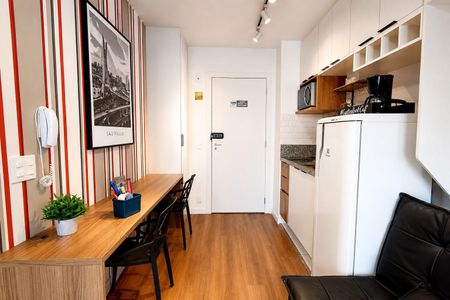 Studio para alugar com 25m², 1 quarto e sem vagaCozinha