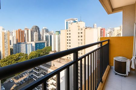 Studio para alugar com 25m², 1 quarto e sem vagaVaranda