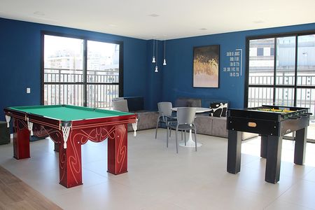 Studio para alugar com 25m², 1 quarto e sem vagaSalão de Jogos