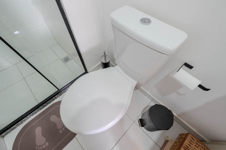 Banheiro de kitnet/studio à venda com 1 quarto, 24m² em Consolação, São Paulo