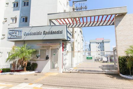 Apartamento para alugar com 63m², 3 quartos e 1 vagaFachada e portaria