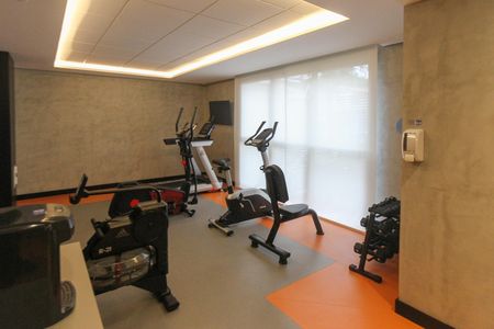 Apartamento para alugar com 27m², 1 quarto e sem vaga Apartamento para alugar com 27m², 1 quarto e sem vagaÁrea comum - Academia