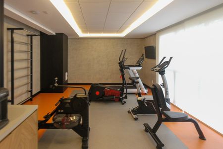 Apartamento para alugar com 27m², 1 quarto e sem vaga Apartamento para alugar com 27m², 1 quarto e sem vagaÁrea comum - Academia