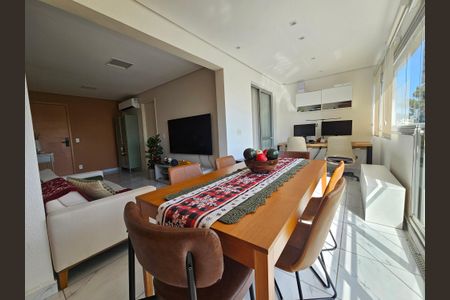 Sala de apartamento à venda com 1 quarto, 48m² em Campo Belo, São Paulo