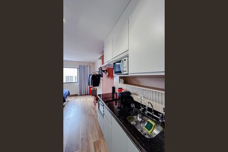 Cozinha de apartamento à venda com 1 quarto, 27m² em Vila Matilde, São Paulo