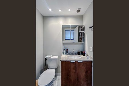 Banheiro de apartamento à venda com 1 quarto, 27m² em Vila Matilde, São Paulo