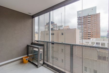 Studio para alugar com 26m², 1 quarto e sem vaga Studio para alugar com 26m², 1 quarto e sem vagaVaranda