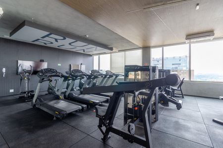 Studio para alugar com 26m², 1 quarto e sem vaga Studio para alugar com 26m², 1 quarto e sem vagaÁrea comum - Academia