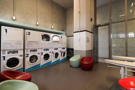 Studio para alugar com 26m², 1 quarto e sem vaga Studio para alugar com 26m², 1 quarto e sem vagaÁrea comum - Lavanderia