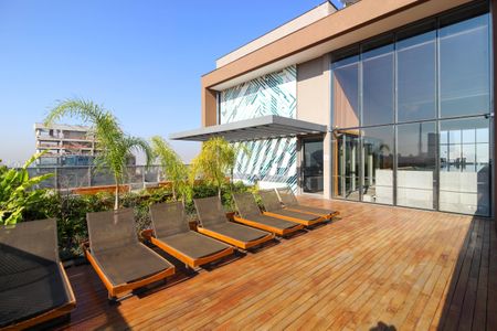 Studio para alugar com 26m², 1 quarto e sem vaga Studio para alugar com 26m², 1 quarto e sem vagaÁrea comum - Terraço