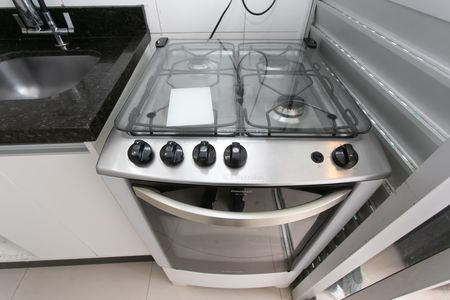 Apartamento para alugar com 50m², 2 quartos e 1 vaga Apartamento para alugar com 50m², 2 quartos e 1 vagaCozinha - Fogão