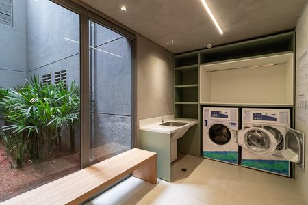 Studio para alugar com 24m², 1 quarto e sem vaga Studio para alugar com 24m², 1 quarto e sem vagaÁrea comum