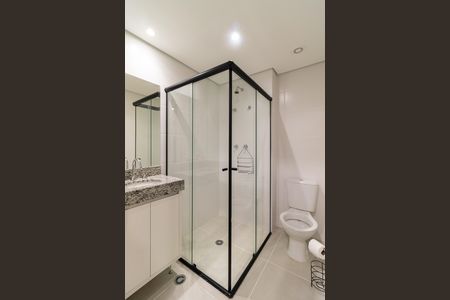 Studio para alugar com 24m², 1 quarto e sem vaga Studio para alugar com 24m², 1 quarto e sem vagaBanheiro