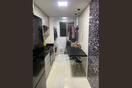 Cozinha de apartamento à venda com 2 quartos, 55m² em Chácara Santo Antônio (Zona Leste), São Paulo