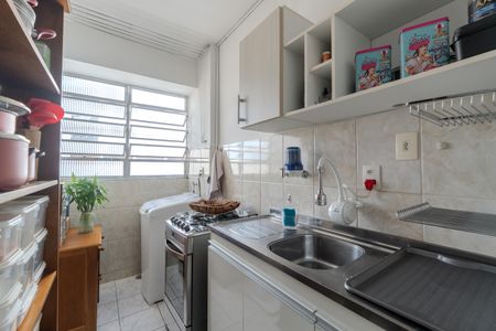 Studio à venda com 36m², 1 quarto e sem vagaCozinha e Área de Serviço