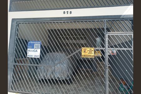 Casa para alugar com 125m², 2 quartos e 1 vagaFachada/Placa