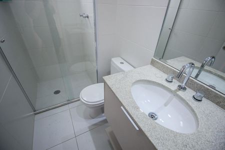 Apartamento para alugar com 138m², 3 quartos e 2 vagasBanheiro da Suíte 3