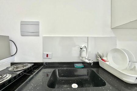 Cozinha de kitnet/studio para alugar com 1 quarto, 50m² em Jardim Oriental, São Paulo