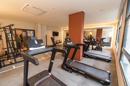 Studio à venda com 28m², 1 quarto e sem vagaAcademia