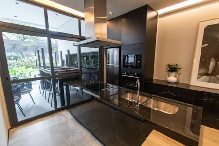 Studio à venda com 28m², 1 quarto e sem vagaEspaço gourmet