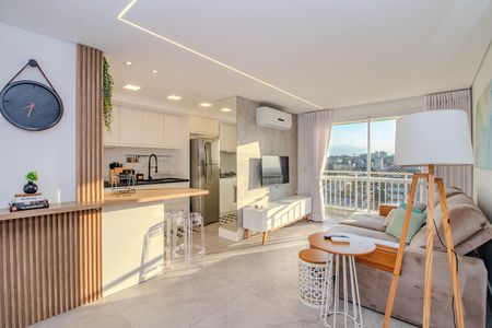 Sala de apartamento para alugar com 3 quartos, 84m² em Jardim Lindóia, Porto Alegre