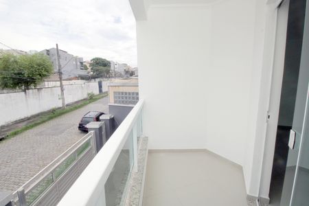 Varanda da Sala de casa à venda com 2 quartos, 128m² em Vila Humaita, Santo André