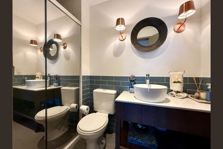 Apartamento à venda com 115m², 3 quartos e 2 vagasBanheiro Social