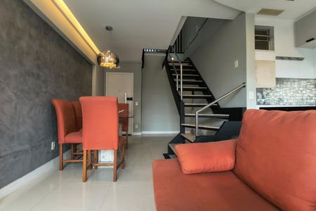 Sala de apartamento para alugar com 3 quartos, 128m² em Barra da Tijuca, Rio de Janeiro