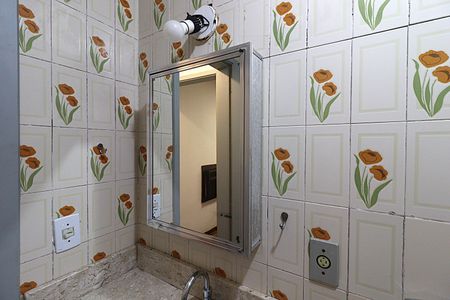 Apartamento para alugar com 41m², 1 quarto e sem vagaBanheiro social