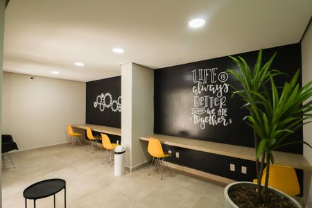 Apartamento à venda com 41m², 2 quartos e 1 vagaÁrea comum - Homeoffice