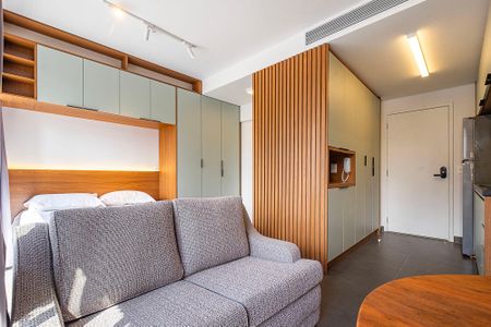 Studio de kitnet/studio para alugar com 1 quarto, 28m² em Pinheiros, São Paulo