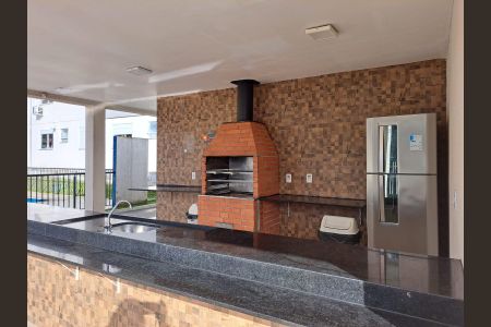 Área Comum - Churrasqueira de apartamento à venda com 1 quarto, 44m² em Rubem Berta, Porto Alegre