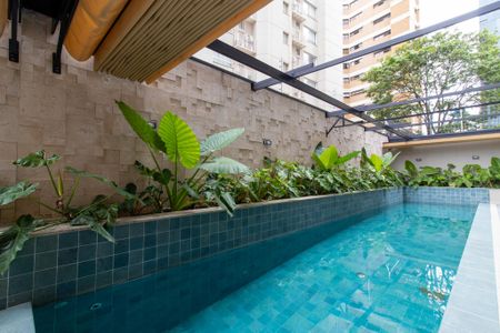 Apartamento para alugar com 48m², 1 quarto e 2 vagasÁrea comum - Piscina