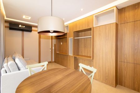 Sala de apartamento para alugar com 1 quarto, 48m² em Cambuí, Campinas