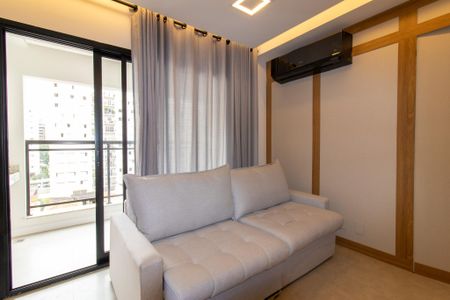 Apartamento para alugar com 48m², 1 quarto e 2 vagasSala